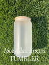 16oz Frosted Glass Libbey Tumbler