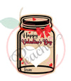 Valentine's Mason Jar (PNG)