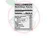 Halloween Nutrition Facts (PNG)