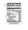 Easter Nutrition Facts (PNG)