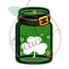 St. Patrick's Mason Jar Blank (PNG)