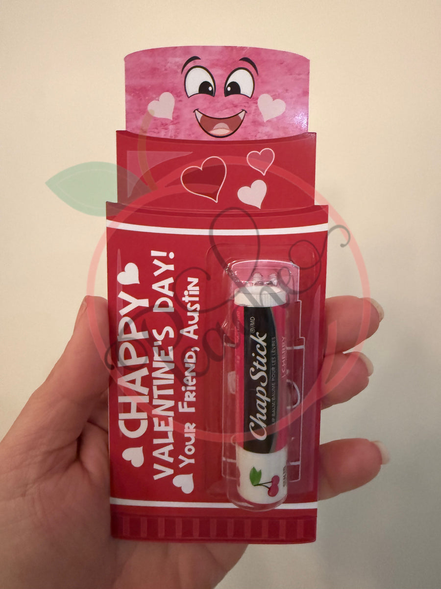 Chappy Valentine's Day (Chapstick Holder)
