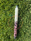 RTS White/Pink Half Leopard pen
