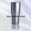 20oz Customizable Epoxy Modern Curve Tumbler