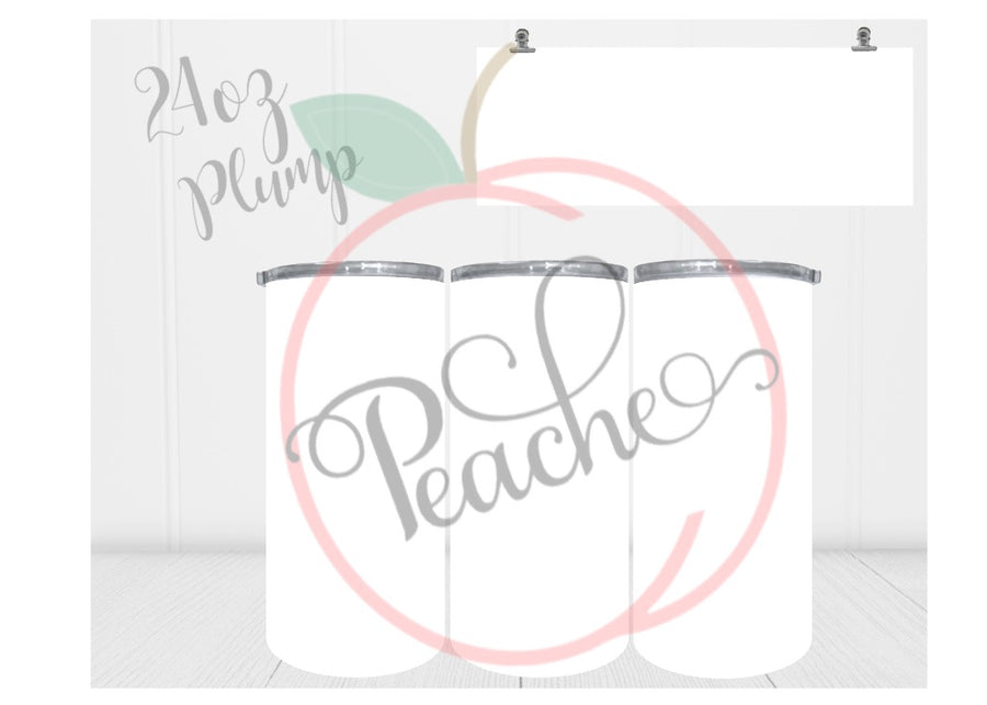 24oz Plump Customizable Stainless Steel Sublimation Tumbler