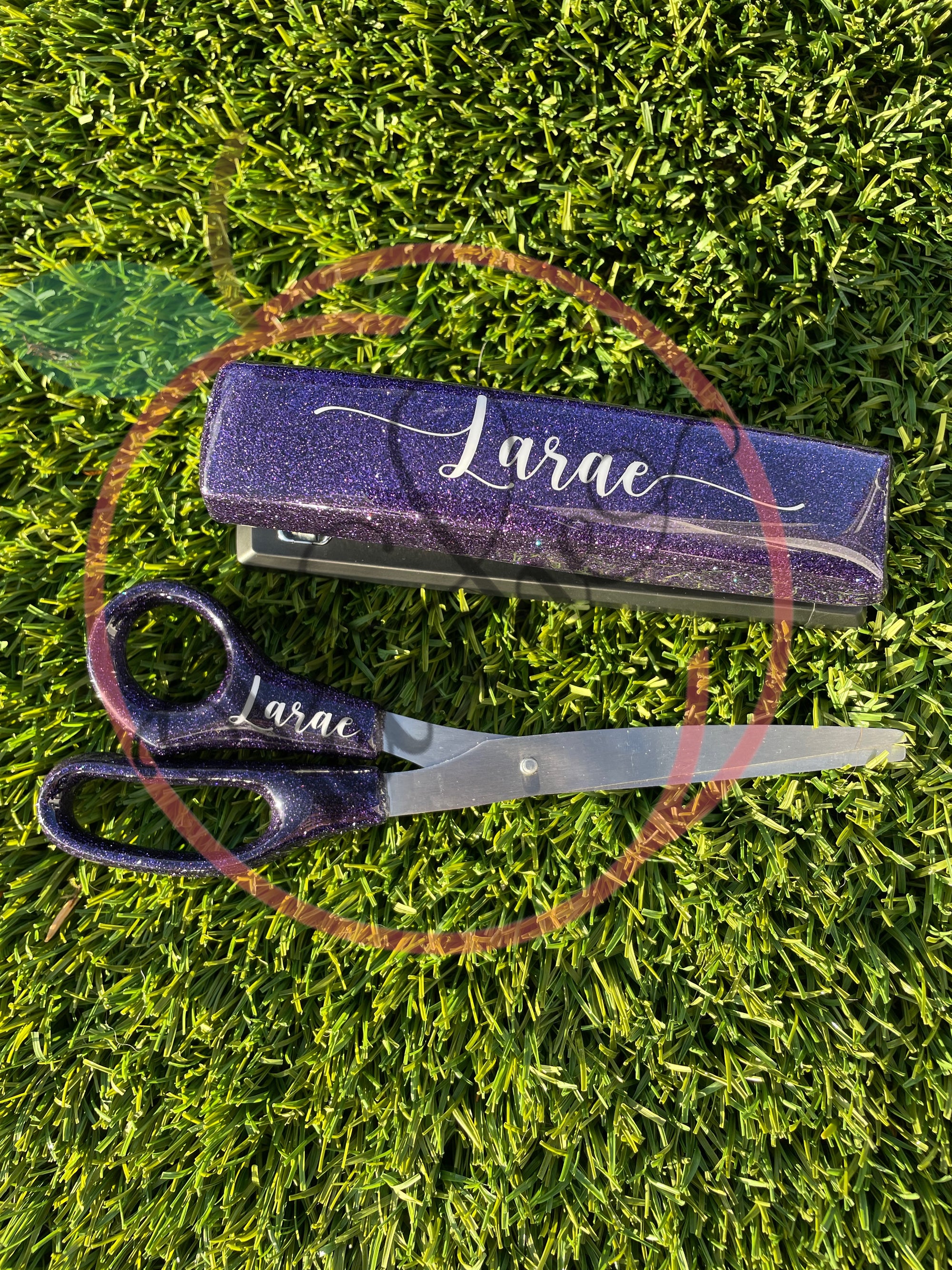 Personalized Stapler and Scissors