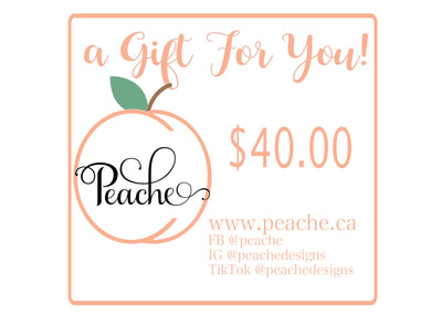 Peache Gift Cards