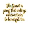 The Sunset Is Proof (Offset) (SVG)