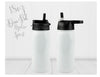 18oz Customizable Sublimation Dual Lid Hydro Sport Stainless Steel Tumbler
