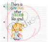 There is Gnome other Teacher like you (20oz Skinny wrap) (PNG)