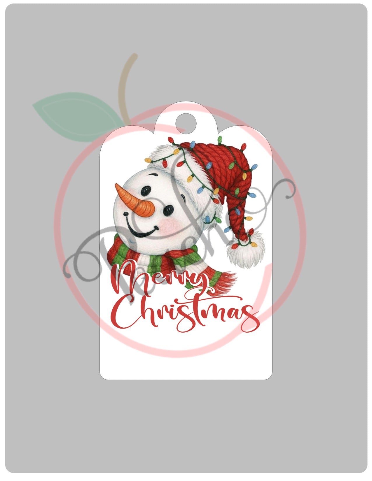 Snow Man 2025 (Gift Card) (PNG)
