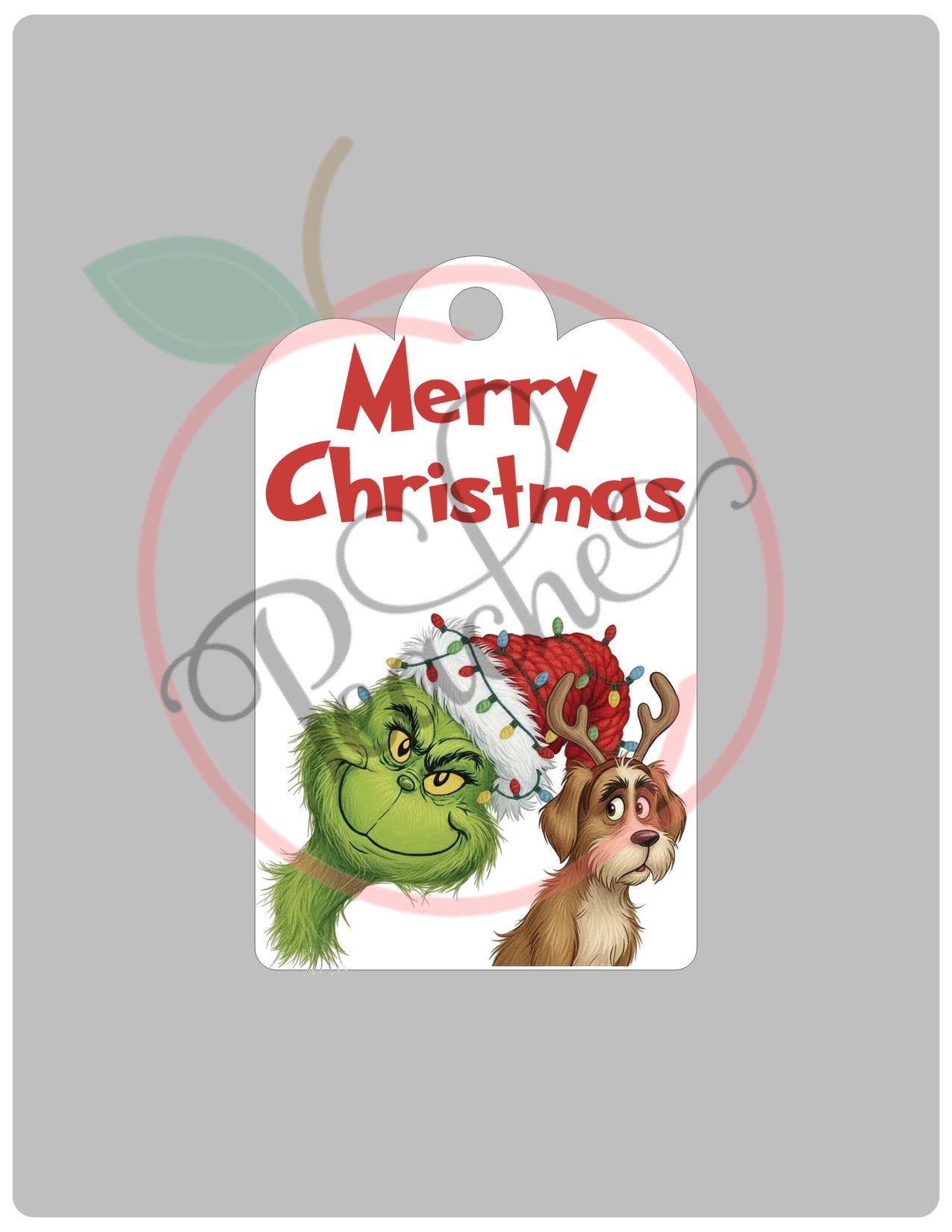 Grinch & Max 2025 (Gift Tag) (PNG)