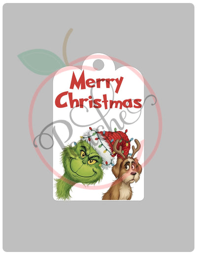 Grinch & Max 2025 (Gift Tag) (PNG)