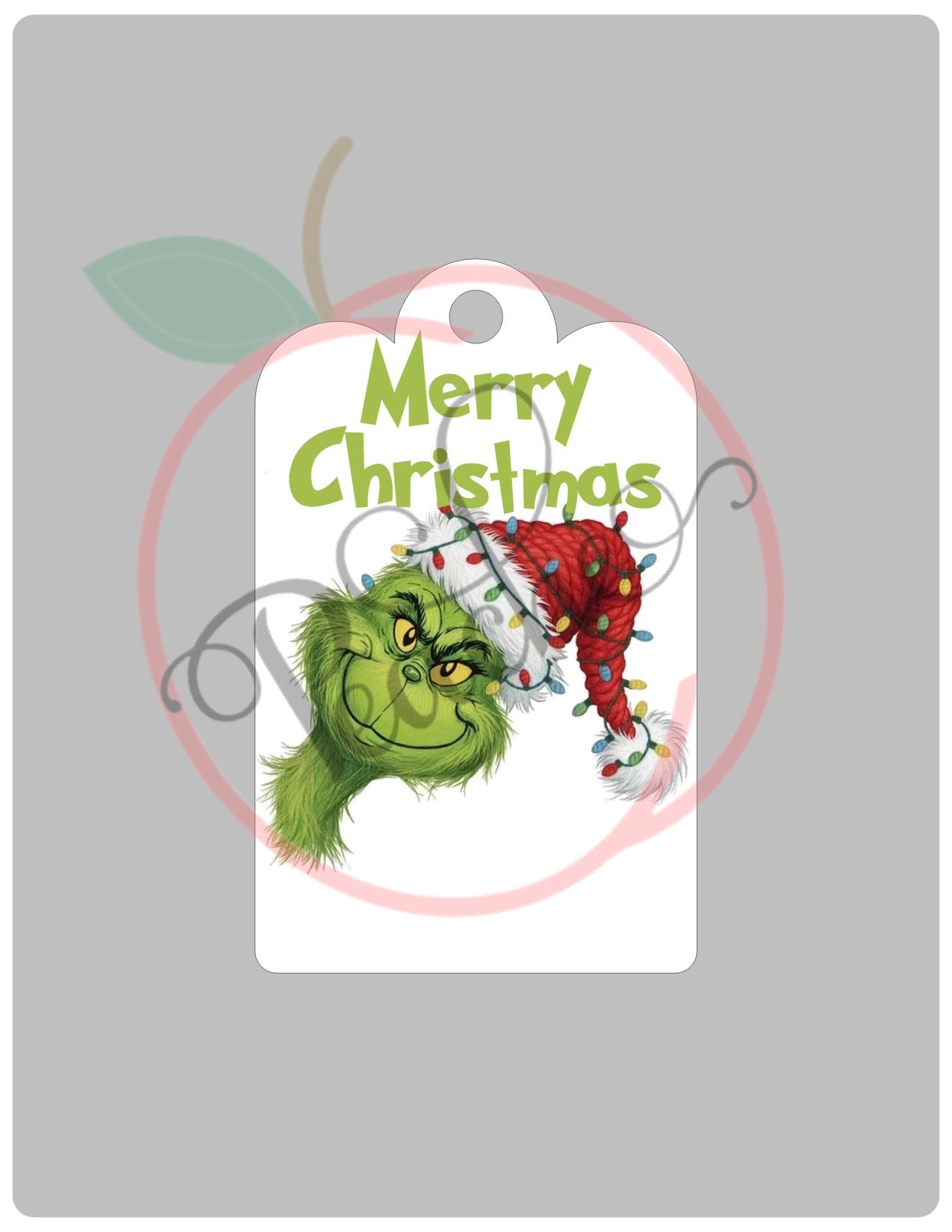 Grinch 2025 (Gift Tag) (PNG)