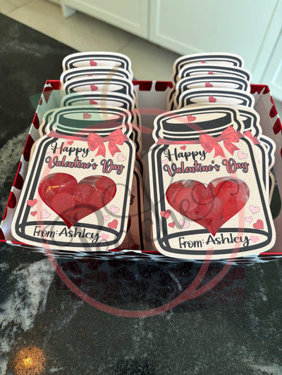 Valentines Mason Jars