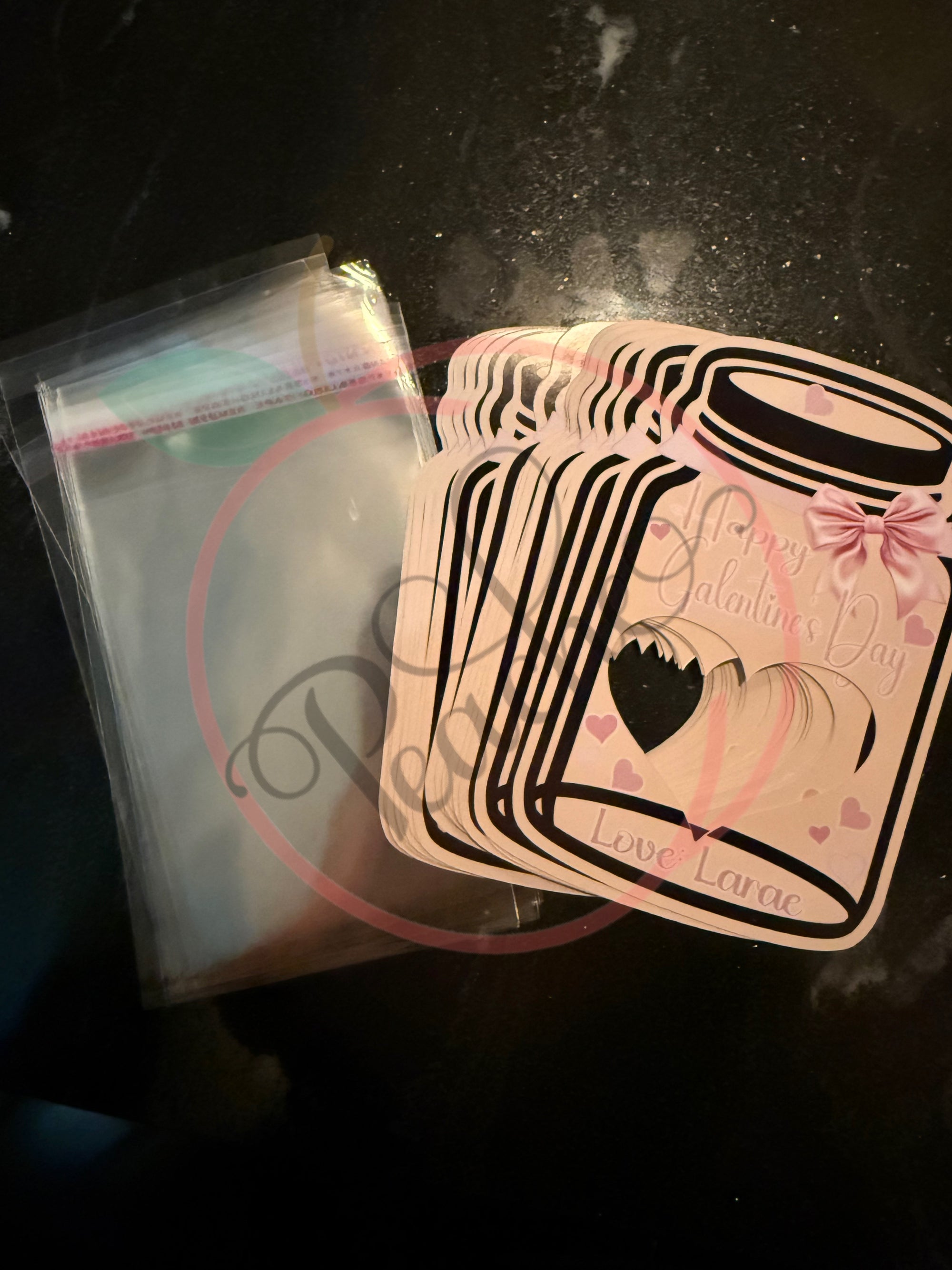 Galentine's Mason Jars