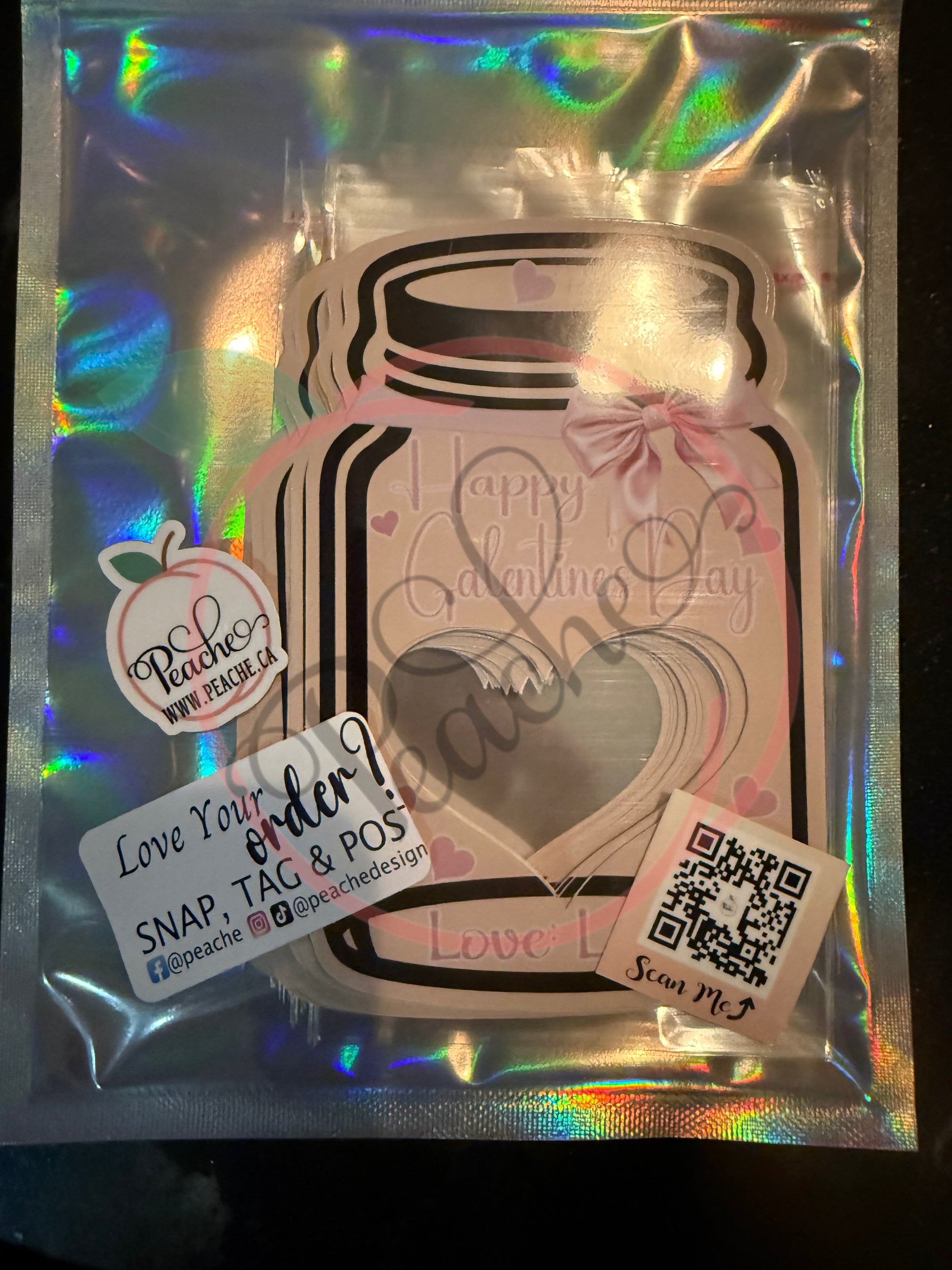 Galentine's Mason Jars