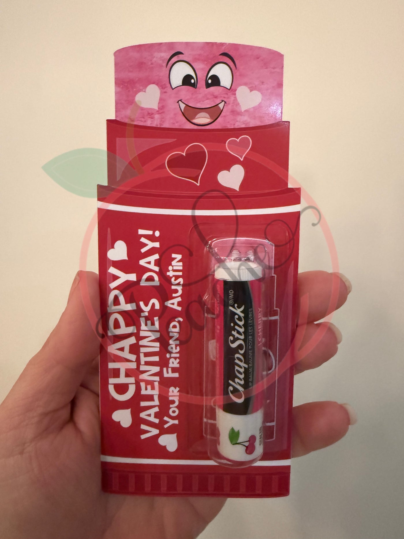 Chappy Valentine's Day (Chapstick Holder)