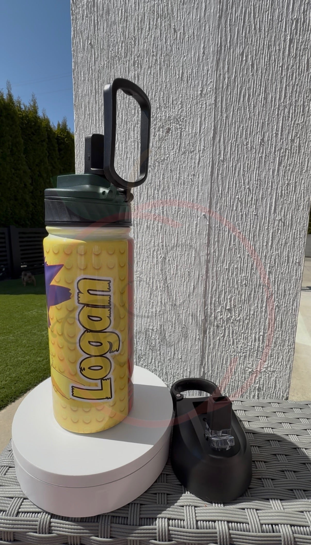 18oz Customizable Sublimation Dual Lid Hydro Sport Stainless Steel Tumbler