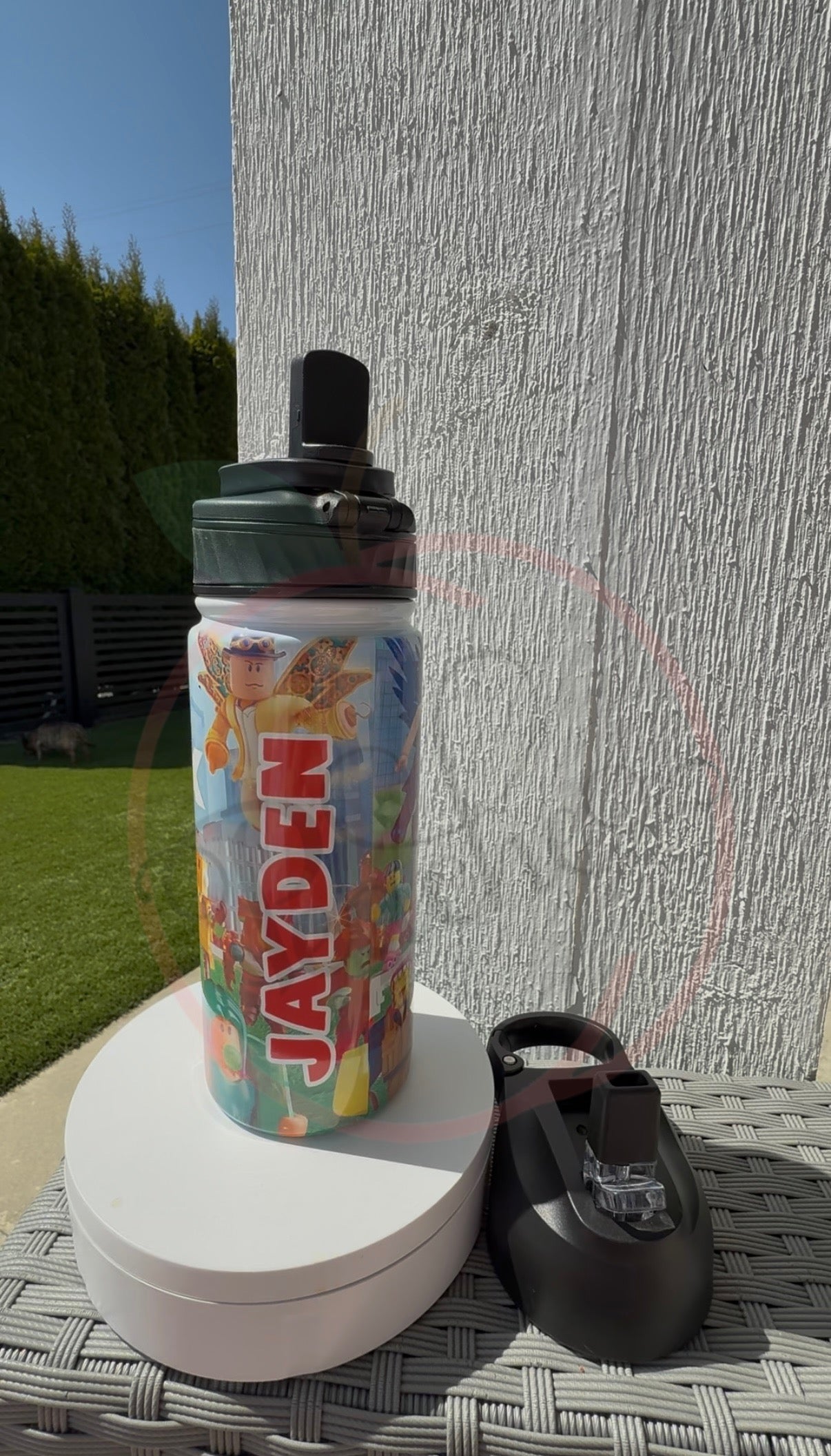 18oz Customizable Sublimation Dual Lid Hydro Sport Stainless Steel Tumbler