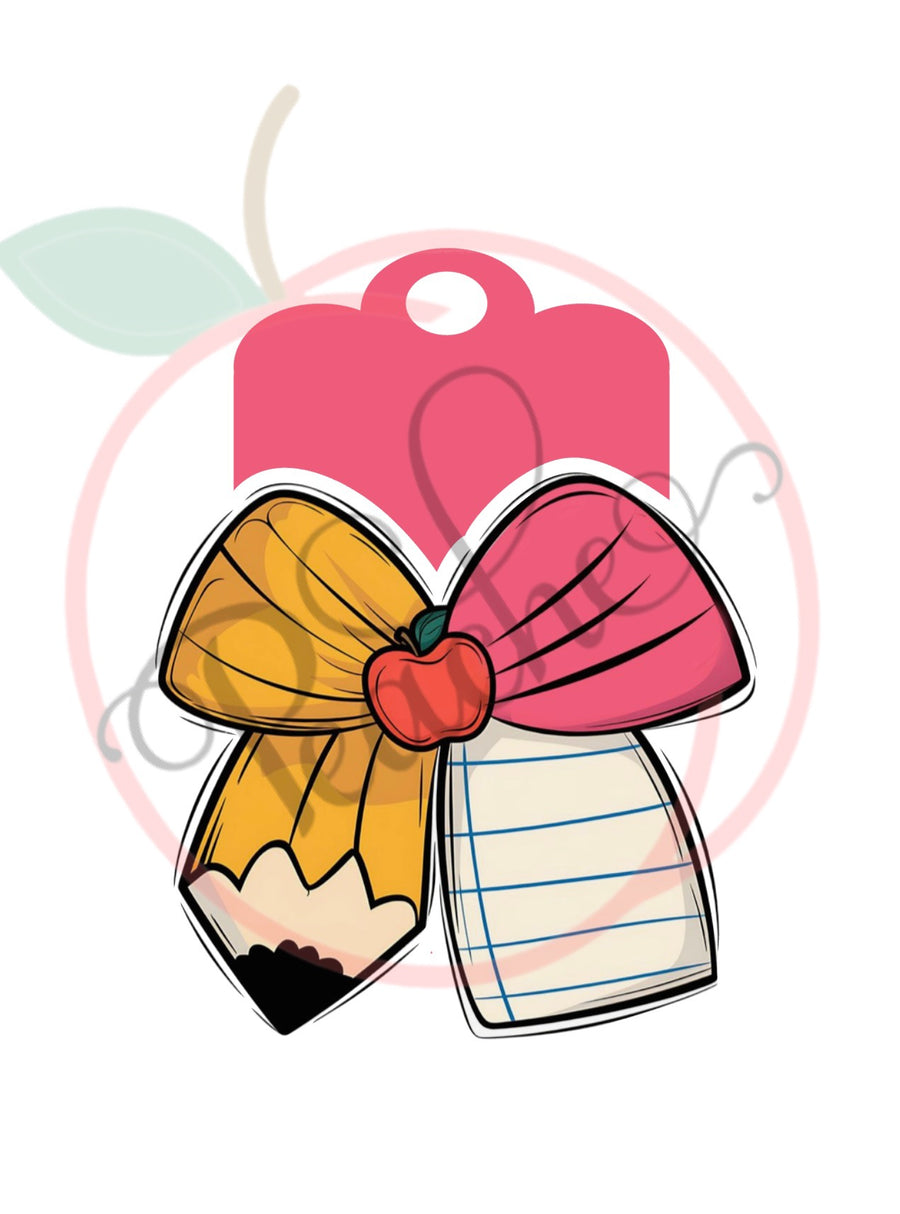 Teacher Appreciation 2025 Bow (Gift Tag)(PNG)