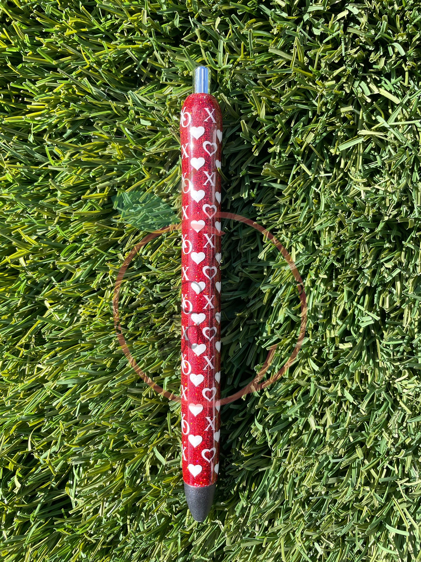 RTS Red X O Heart Pen