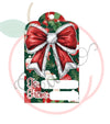 Christmas Ribbon (Gift Tag) (PNG)