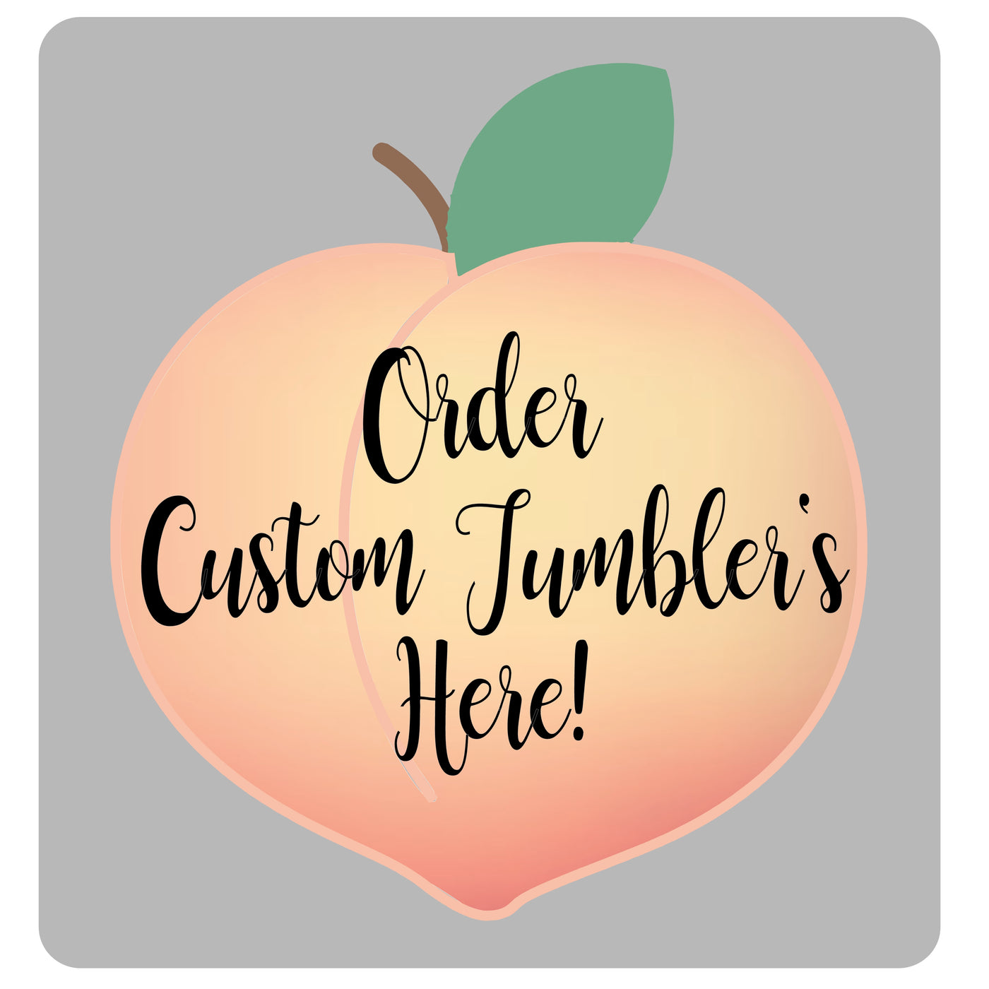 Customizable Epoxy stainless steel Tumblers