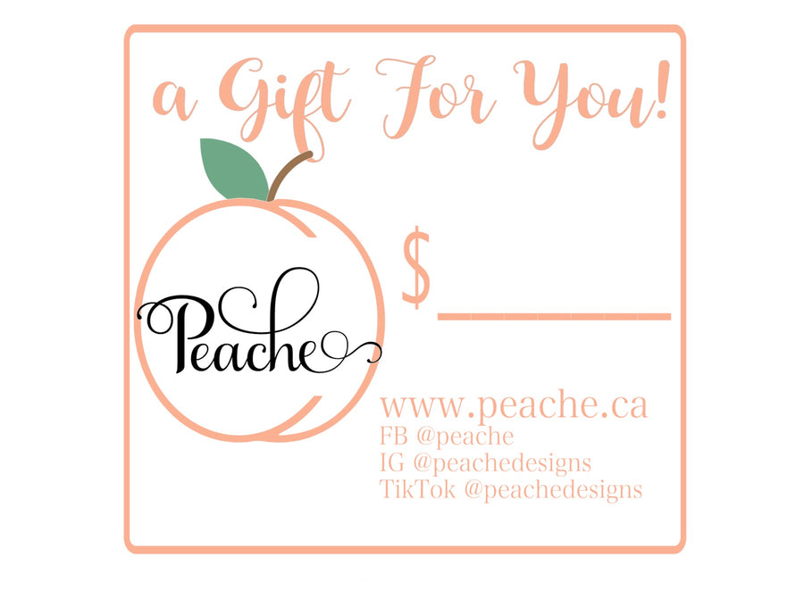 Peache Gift Cards
