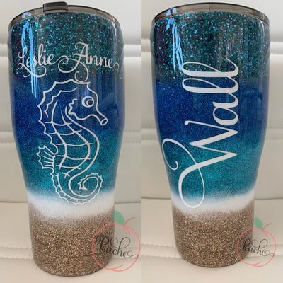 30oz Customizable Epoxy Modern Curve