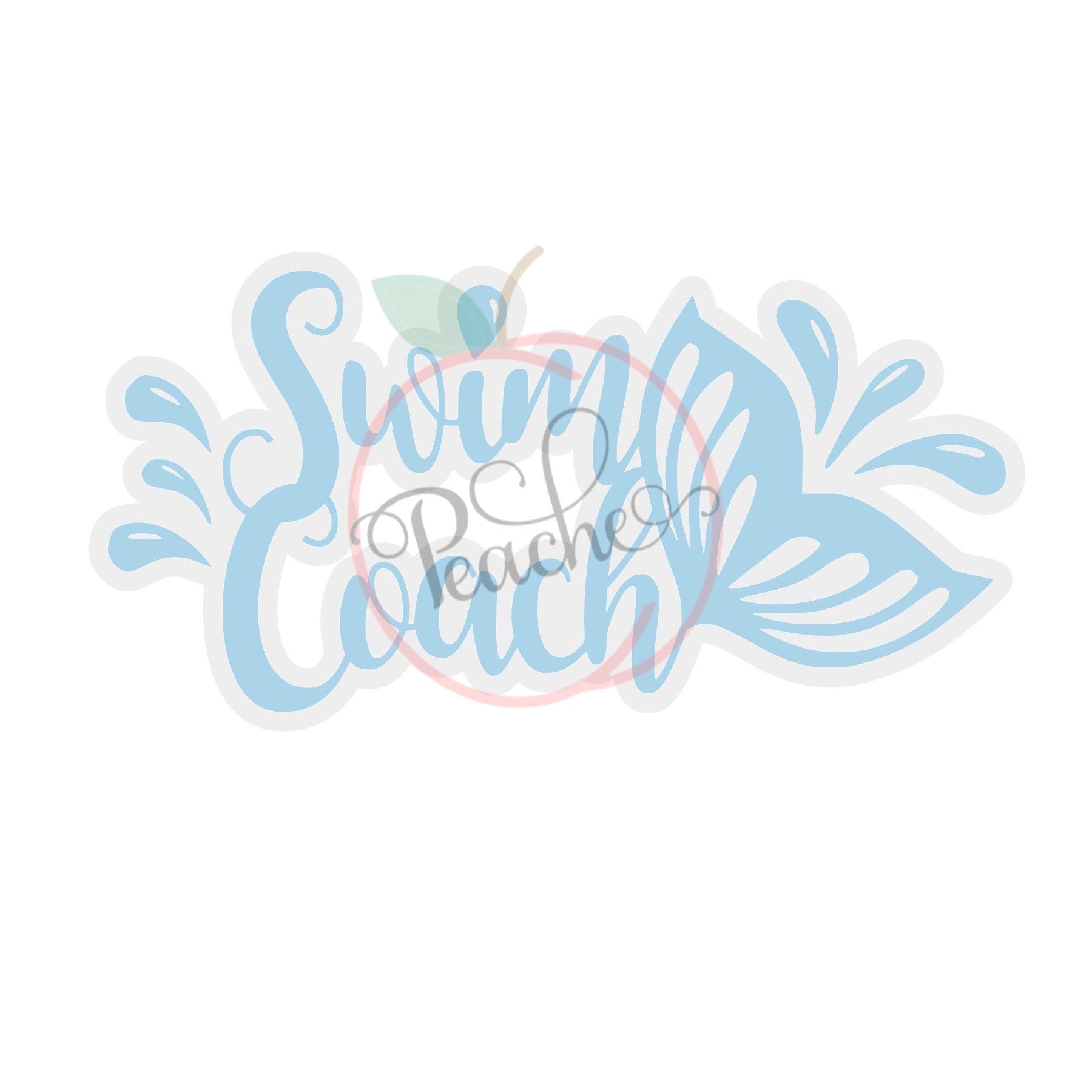 Swim Coach (Offset) (SVG)