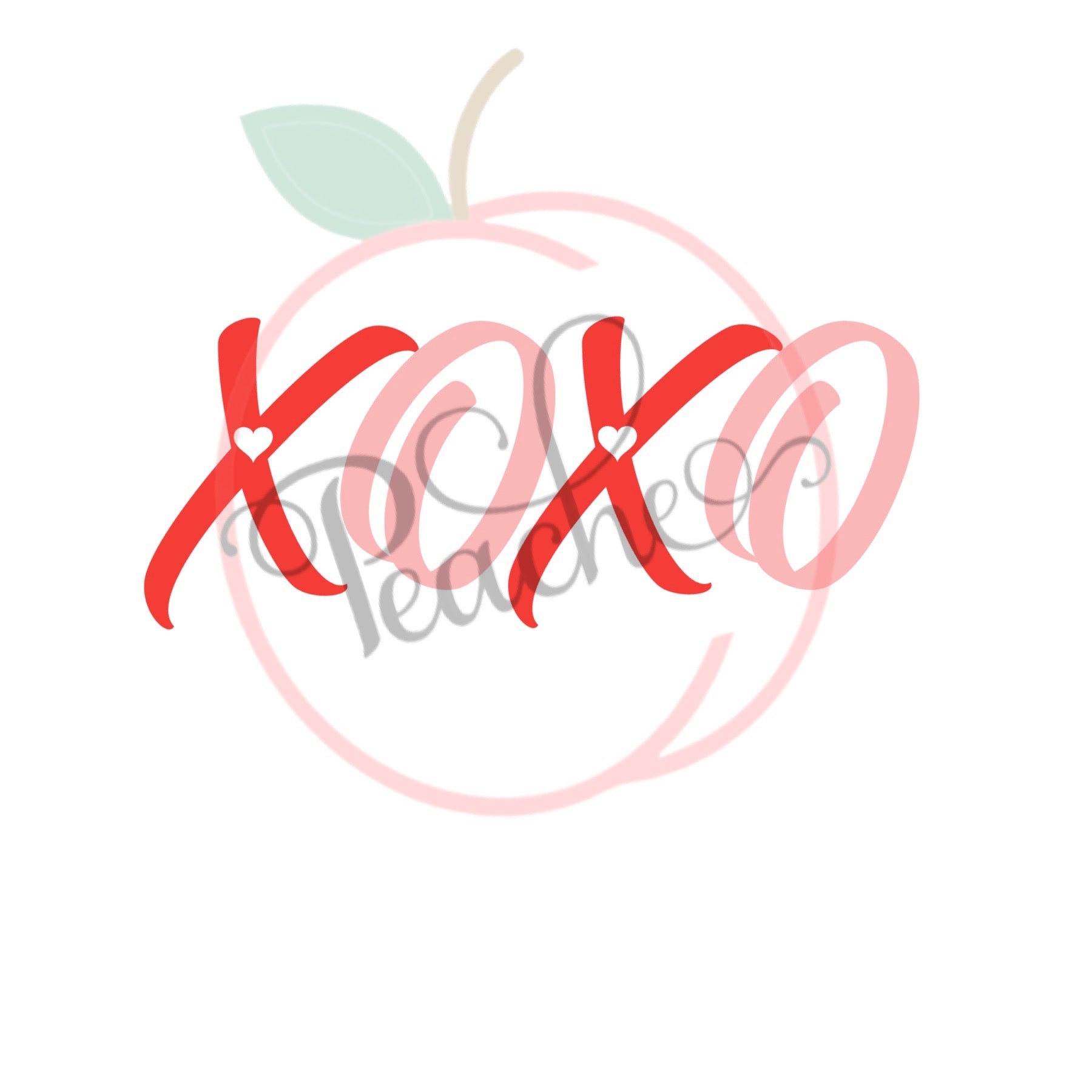 XOXO Heart (SVG)