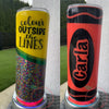 Crayon/ Colour outside the Lines split tumbler